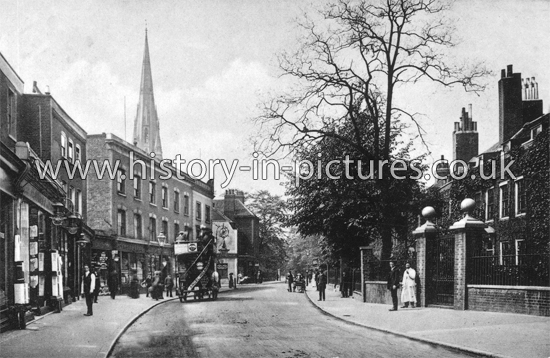 Old Houses, Church Street, Stoke Newington, London. c.1911.